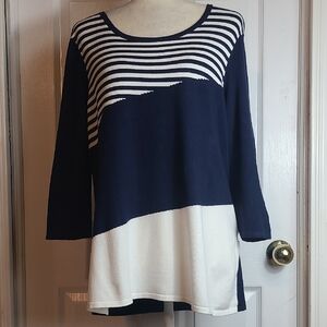 Chico's Colorblock Sweater